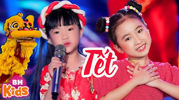 Nhạc TẾT TẾT TẾT TẾT ĐẾN RỒI, Bé Chúc Tết - Nhạc Tết Thiếu Nhi 2023 Múa Lân bé Mai Vy, Candy Ngọc Hà