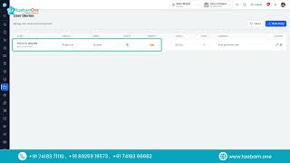 Laabam.one Projects – User Stories Tutorial | Manage Stories & Backlog Items