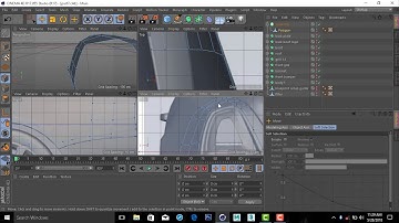 Tutorial 3d car modeling Rolls Royce wraith part 8