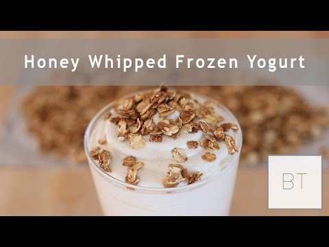 Honey Whipped Frozen Yogurt