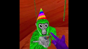 Getting out of map part 2 #gtag #gorillatag #vr #monke #gorilla #monkey