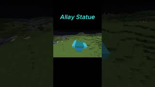 Allay Statue in Minecraft #minecraft #tutorial