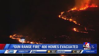 Gov. Gary Herbert Visits Evacuees