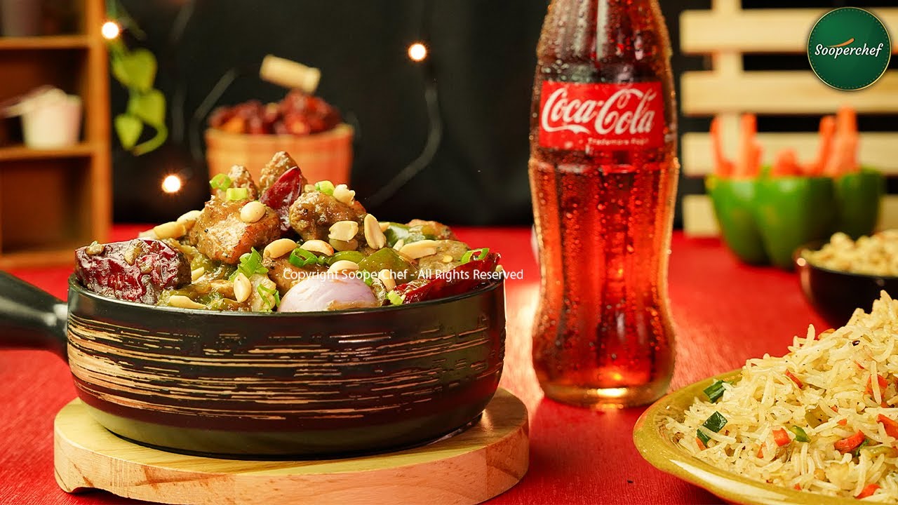 Kung Pao Chicken with Vegetable Fried Rice by SooperChef  | Magic Meals with Coca-Cola