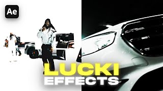 MASK and SPLIT SCREEN Effects in After Effects (Free Mr. Banks - LUCKI)