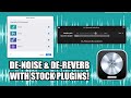 De-Noise and De-Reverb in Logic Pro 11 (Stem Splitter   AUSoundIsolation)