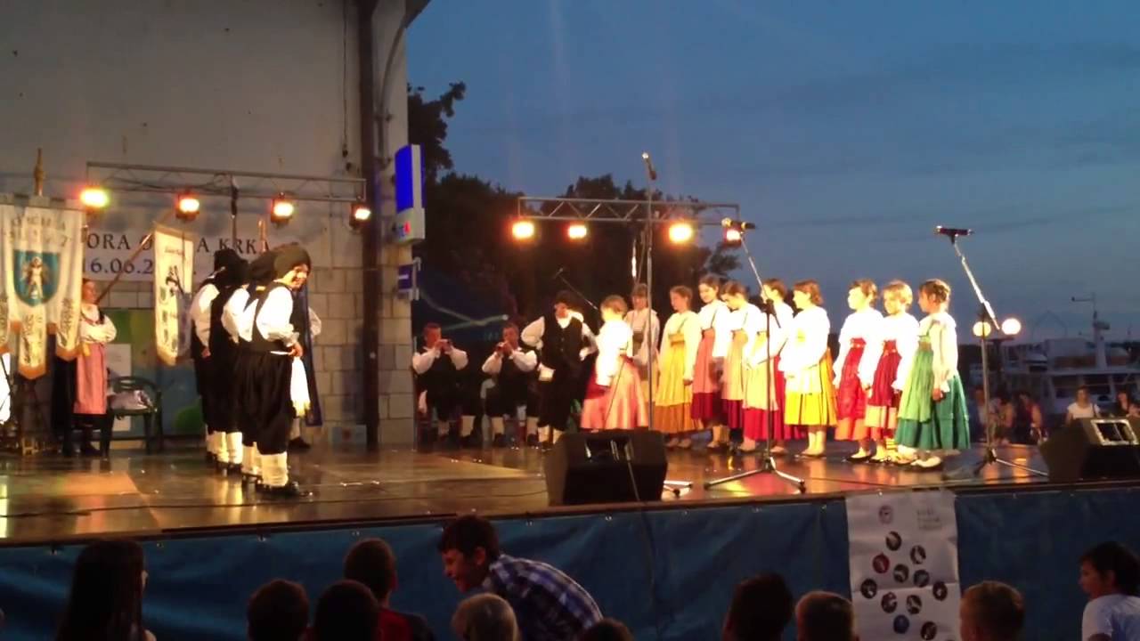 KD Šoto Jurandvor - Mlađa skupina na FESTIVALU FOLKLORA OTOKA KRKA