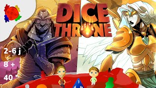 Dice Throne - Séraphine vs Samouraï (2 joueurs)