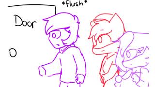 Flushing Your Way Out Darkbox Comic Dub Comic By Cutiestar