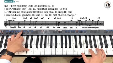 BÀI 17E: ĐỆM HÁT ĐIỆP KHÚC VÀ ĐOẠN 4   THAO THỨC VÌ EM || THIỆN ORGAN