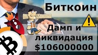 Биткоин Дамп и ликвидация $106000000 но с начала года для других активов без шансов? Биткоин Дамп и ликвидация $106000000 но с начала года для других активов без шансов?