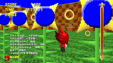 SRB2: Character Mod - Nazo the Hedgehog WIP - 1