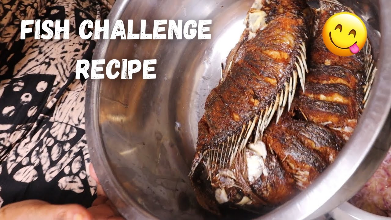 EATING FISH CHALLENGE RECIPE😋 YouTube
