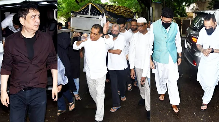 Celebs Arrived at Producer Firoz Nadiadwala Father...