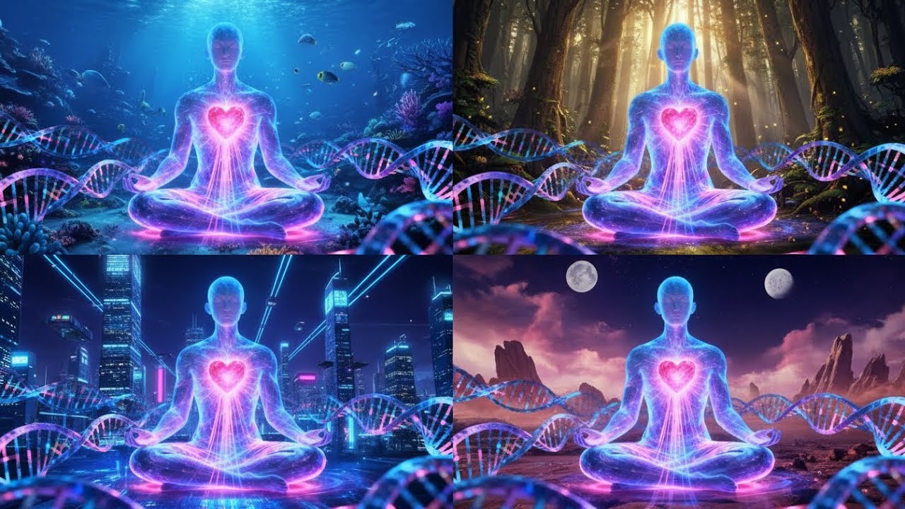 432Hz Alpha Waves Meditation – Heal the Whole Body & Inner Spirit - YouTube