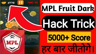MPL FRUIT DART TRICK- MPL FRUIT DART HIGH SCORE TRICK screenshot 2