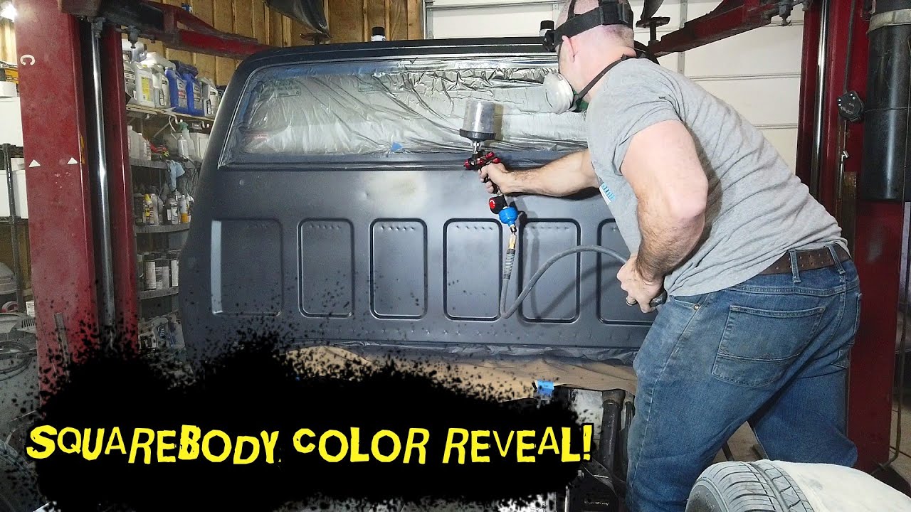 Paint Color Reveal for my squarebody C10