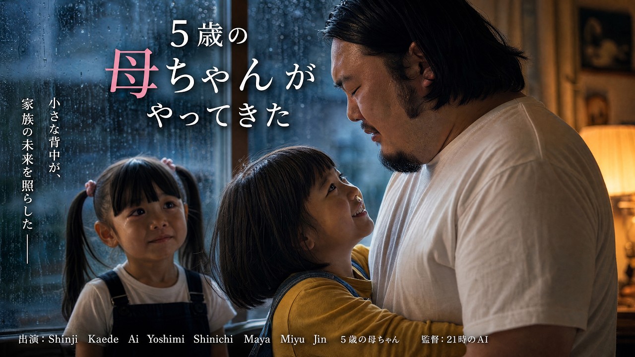 【涙腺崩壊】5歳の母ちゃんがやってきた【地獄先生ぬ～べ～の名作「前世の記憶」をAIで実写化】 #地獄先生ぬーべー