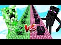 ENDERMAN ŞANS BLOK VS CREEPER ŞANS BLOK - Minecraft