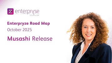 Enterpryze ERP October 2025 Update: "Musashi" Release