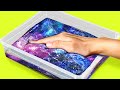 28 ART IDEAS YOU WILL TOTALLY LIKE || DIY GALAXY, RAINBOW AND HOLO
PAINTING HACKS