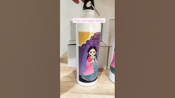 Personalized Printed Sipper Bottle || Myperfectpack