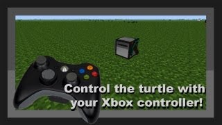 Control your Computercraft turtle with your Xbox controller!