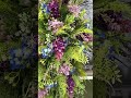 Teardrop swag #fauxfloral #floraldesign #wreathmaking #wreath #frontdoordecor #teardropswag