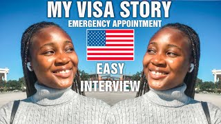 USA F1 Student Visa Interview Experience | Emergency Appointment