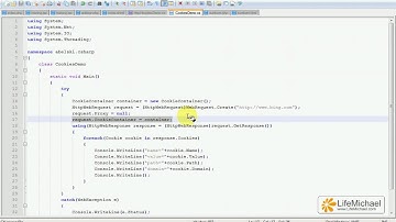 C# Iterating The Cookies Returned Back From The Server