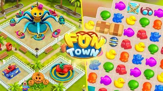 Fun Town: Match 3 Games & Theme Parks Gameplay | Android Puzzle Game screenshot 4