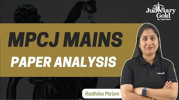 MPCJ Mains Paper Analysis (28/Aug) | MP Civil Judge Exam Analysis | MPCJ Mains 2022