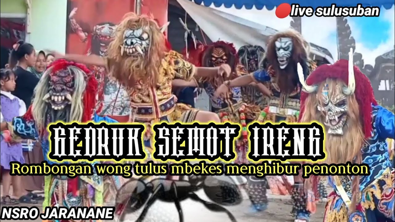 PASUKAN MBEKES!!! GEDRUK SEMOT IRENG BERAKSI KEMBALI DI SULUSUBAN