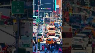Maria, Blondie. Times Square, Broadway Manhattan New York