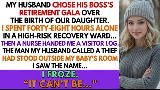 My Husband Chose His Boss's Retirement Party Over My High-Risk Childbirth—Then A Silent Stranger...
