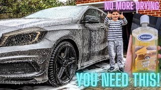Never Dry Your Car Again! How to Wash Your Car Without Drying, Using Triplewax Liquid Gold, Bargain screenshot 5
