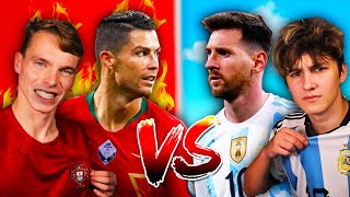 RONALDO vs MESSI World Cup Challenge w/ @RealDodo ​