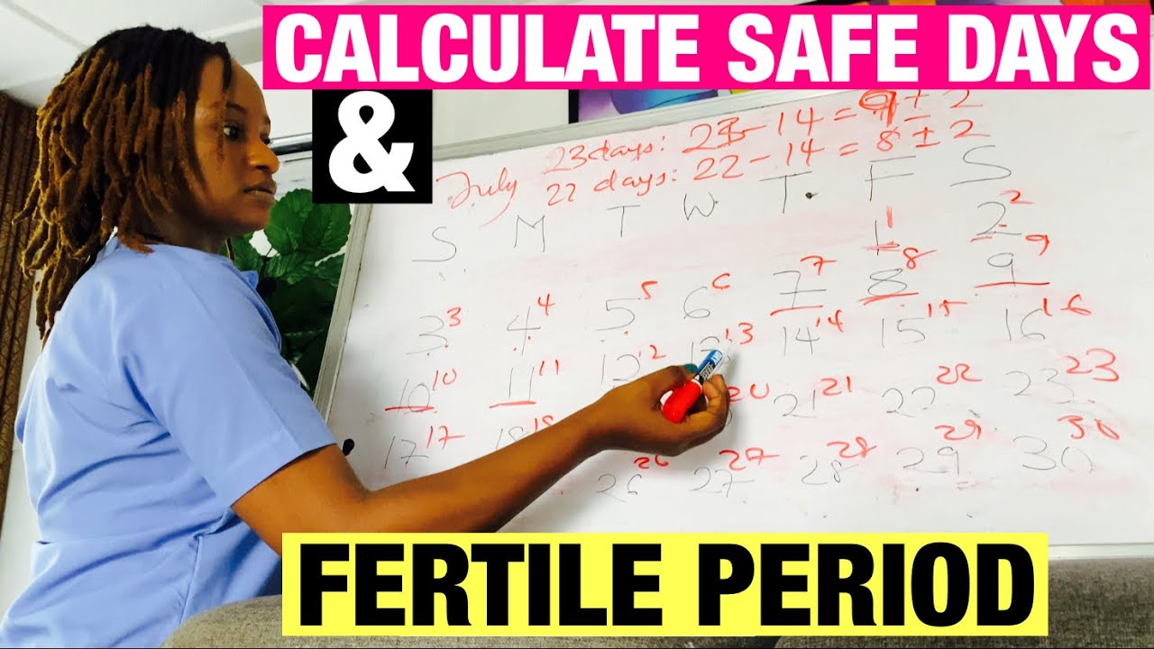 How To Calculate Safe Days To Avoid Pregnancy // How To Calculate