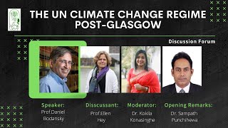 The UN Climate Change Regime Post-Glasgow - CELP Webinar