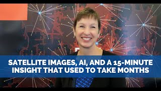 Satellite Images, AI, and a 15-Minute Insight That Used to Take Months