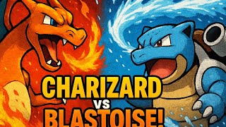 "Charizard vs Blastoise: The Ultimate Starter Showdown!"
