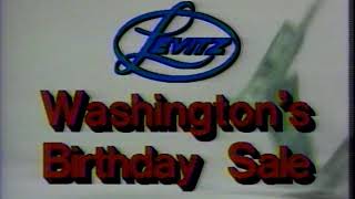 1982 Weinstock's and Levitz Furniture commercials