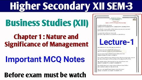 class 12 Bstd semester 3 suggestion 2025 | hs 3rd semester business studies suggestion 2025