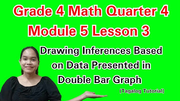 Drawing Inferences Based on Data Presented in Double Bar Graph|Math 4 Quarter 4 Module 5 L3 #maths