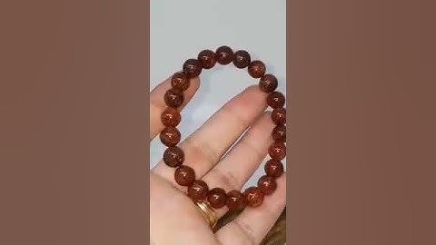 Vòng Tay Đá Thạch Anh Tóc Đỏ Thiên Nhiên Size 9li ( VIP ) - VTD251