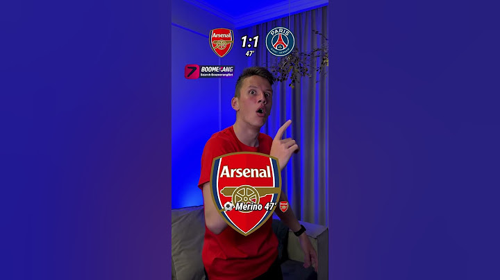 Arsenal lost their home match against PSG because of an offside!💔