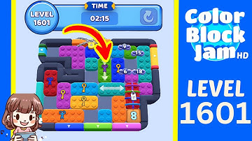Color Block Jam Level 643 (1601) Solution Walkthrough