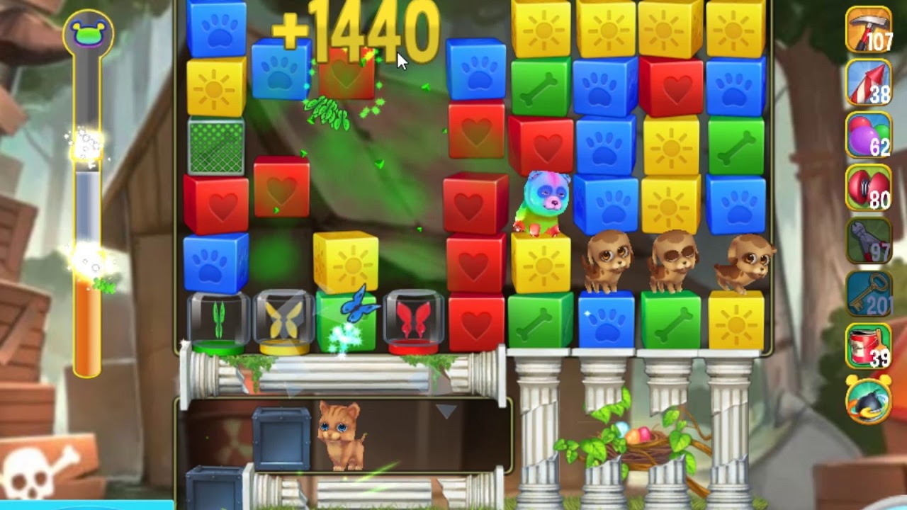 Pet Rescue Saga level 2859 no boosters ►TOBIAS DEAMON◄