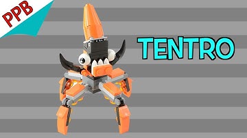 Mixels #37: Tentro / Lego stop motion animation build