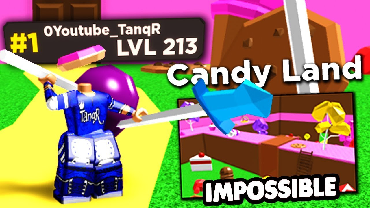 Strongest Player Plays Impossible Candy Land New Codes Treasure Quest Roblox Youtube